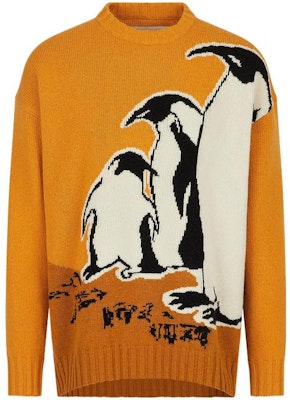 エンポリオアルマーニ サステナブル ペンギン ニットセーター イエロー 秋冬モデル 6L1MZA-1M5FZ-F203 Buy エンポリオアルマーニ サステナブル ペンギン ニットセーター イエロー 秋冬モデル 6L1MZA-1M5FZ-F203