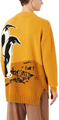 エンポリオアルマーニ サステナブル ペンギン ニットセーター イエロー 秋冬モデル 6L1MZA-1M5FZ-F203 Shop エンポリオアルマーニ サステナブル ペンギン ニットセーター イエロー 秋冬モデル 6L1MZA-1M5FZ-F203