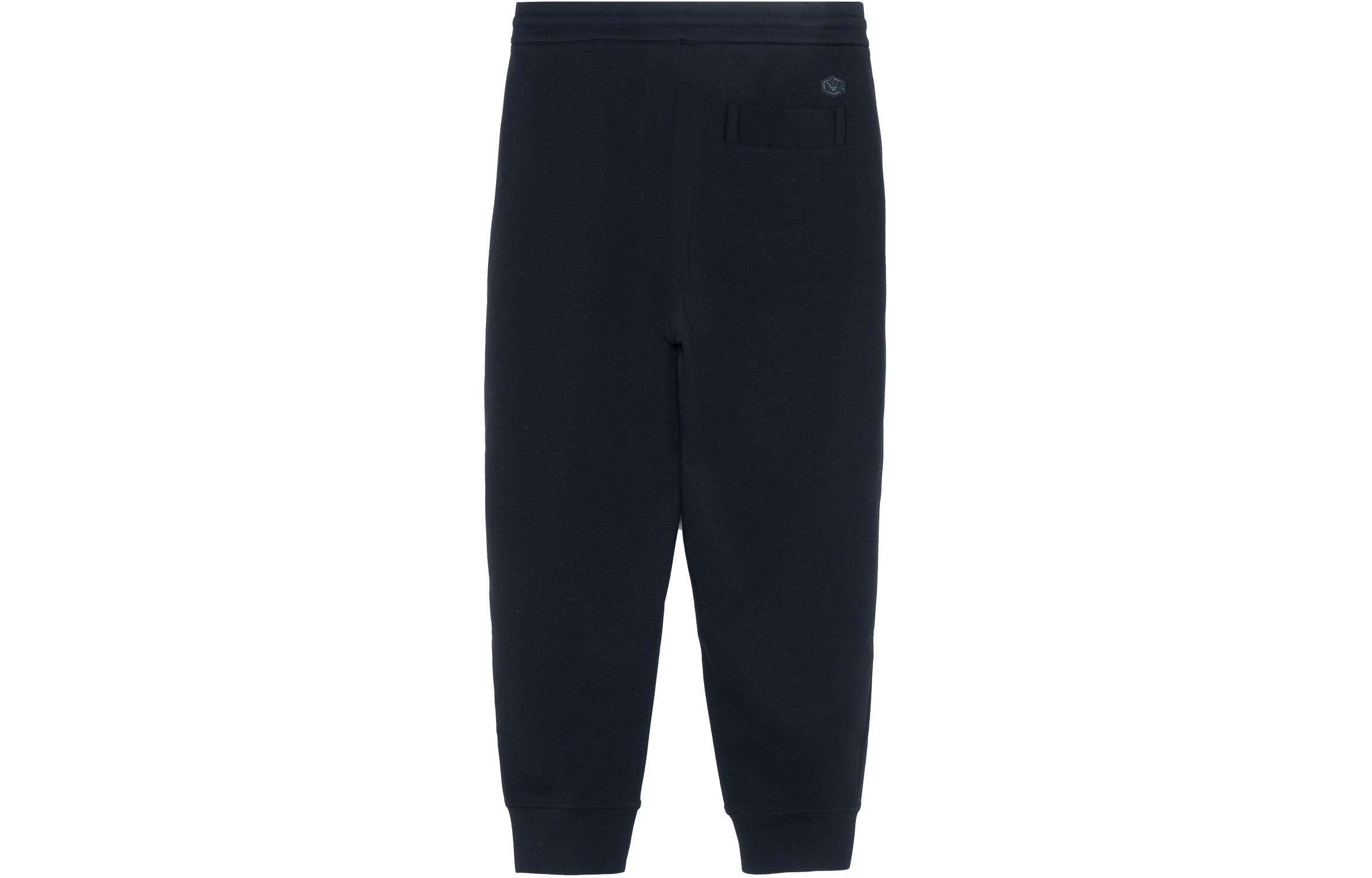 Lookbook Emporio Armani Tapered Knit Joggers Black FW21 8N1P92-1JHSZ-0999