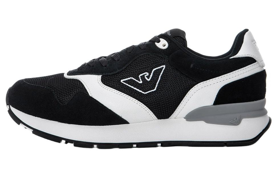 Emporio Armani Thick Sole Comfort Low 'Black Leather' X4X642XN951S161