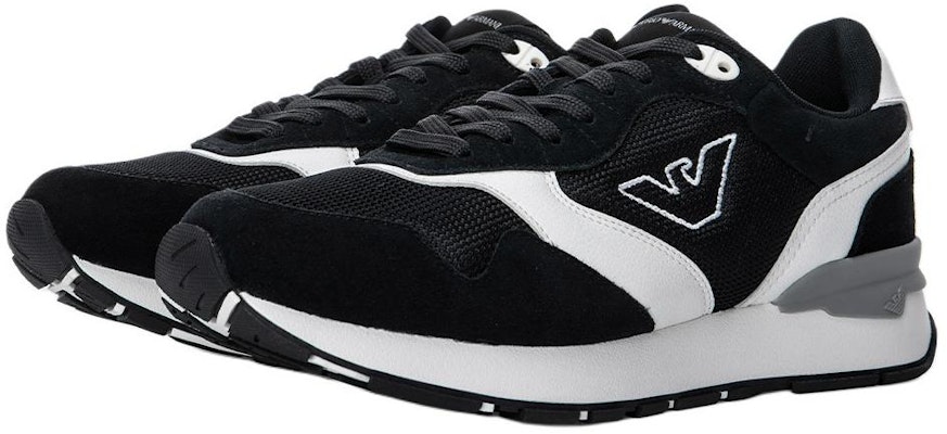 Emporio Armani Thick Sole Comfort Low 'Black Leather' X4X642XN951S161 Order Emporio Armani Thick Sole Comfort Low 'Black Leather' X4X642XN951S161