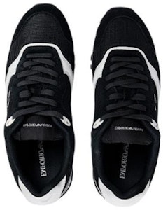 Emporio Armani Suela Gruesa Confort Baja 'Cuero Negro' X4X642XN951S161 Lookbook Emporio Armani Suela Gruesa Confort Baja 'Cuero Negro' X4X642XN951S161