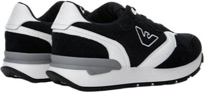 Emporio Armani Suela Gruesa Confort Baja 'Cuero Negro' X4X642XN951S161 Shop Emporio Armani Suela Gruesa Confort Baja 'Cuero Negro' X4X642XN951S161