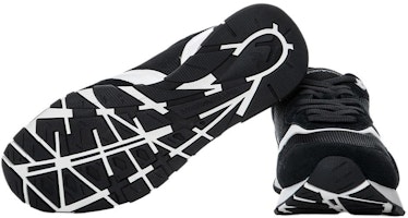 EMPORIO ARMANI阿瑪尼 二層牛皮 厚底運動舒適 低幫 生活休閒鞋 男款 黑色 Purchase EMPORIO ARMANI阿瑪尼 二層牛皮 厚底運動舒適 低幫 生活休閒鞋 男款 黑色