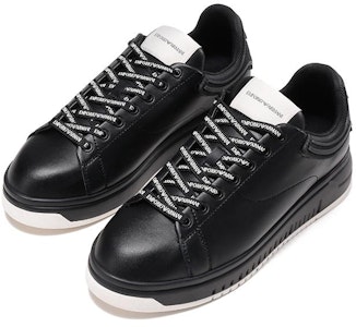 安普里奥·阿玛尼 厚底时尚运动鞋 '黑色' X4X264XN001K001 Lookbook 安普里奥·阿玛尼 厚底时尚运动鞋 '黑色' X4X264XN001K001