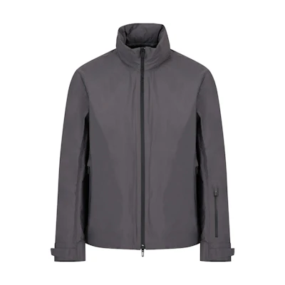 Emporio Armani Travel Essentials Water-Repellent Recycled Nylon Puffer Jacket Grey 3R1BT01-NSXZ1-0657
