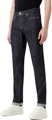 EMPORIO ARMANI Washed Straight-Leg Casual Denim Jeans Dark Blue SS23 3R1J75-1DPZZ-0941 Shop EMPORIO ARMANI Washed Straight-Leg Casual Denim Jeans Dark Blue SS23 3R1J75-1DPZZ-0941