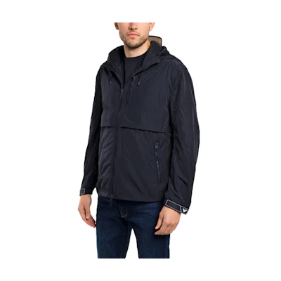 Emporio Armani Waterproof Hooded Jacket Navy Blue 3H1B93-1NXGZ-0929