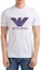 Purchase Emporio Armani 白色大Logo印花短袖T恤 3H1T67-1J30Z-0100