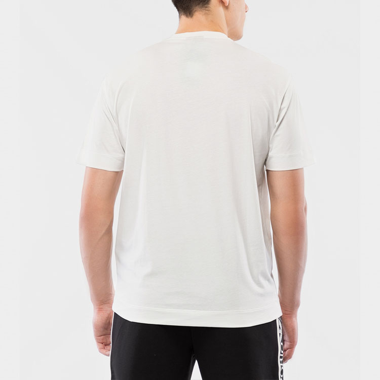 Purchase エンポリオアルマーニ ホワイト カジュアル Tシャツ フロントロゴ入り 6H1T73-1JDXZ-0101-S