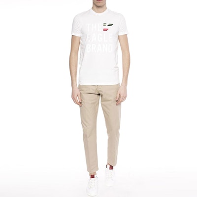 エンポリオ アルマーニ ホワイト コットン ロゴ Tシャツ 3Z1T95-1J11Z-0100 Details for エンポリオ アルマーニ ホワイト コットン ロゴ Tシャツ 3Z1T95-1J11Z-0100