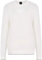 Emporio Armani White Crewneck Pullover Casual Sweatshirt 6RZM1F-ZMW8Z-1116 Emporio Armani White Crewneck Pullover Casual Sweatshirt 6RZM1F-ZMW8Z-1116