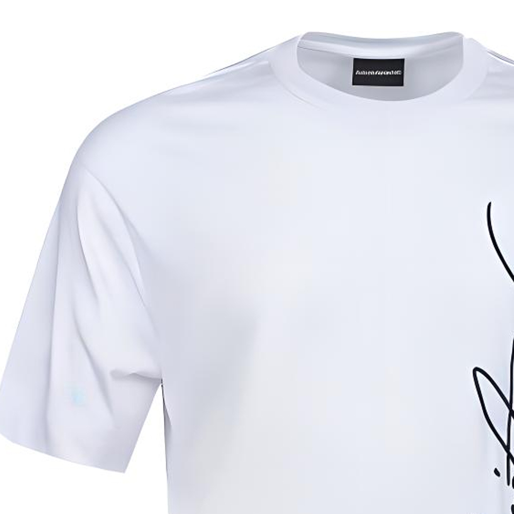 Details for Emporio Armani 白色印花短袖圓領T恤 3H1TN4-1JCQZ-F144