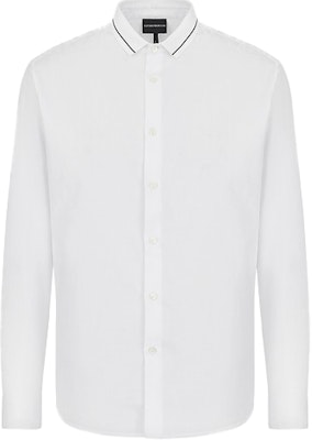 엠포리오 아르마니 화이트 긴팔 싱글 브레스티드 칼라 셔츠 6K1CD2-1NI5Z-F103 Buy 엠포리오 아르마니 화이트 긴팔 싱글 브레스티드 칼라 셔츠 6K1CD2-1NI5Z-F103