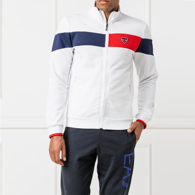 Emporio Armani White Loose High-Neck Sweatshirt 3GPM58-PJV3Z-1100 圖 3