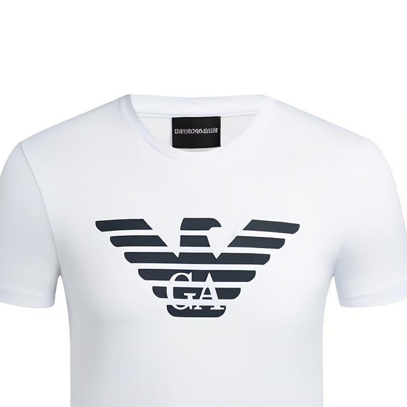 Details for Emporio Armani Kaos Putih dengan Logo Elang 8N1T99-1JNQZ-0100