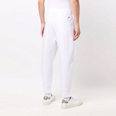 Emporio Armani White Tapered Knitted Jogger Pants. 8N1P92-1JHSZ-0100 Purchase Emporio Armani White Tapered Knitted Jogger Pants. 8N1P92-1JHSZ-0100
