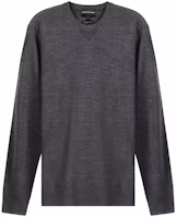 Order EMPORIO ARMANI 羊毛長袖圓領毛衣 - 深灰色 8N1MUV-1MJWZ-0631