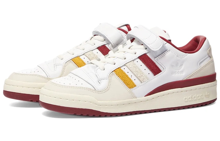 Shop END. x adidas Forum Varsity Forum Low 'Burgundy' - Merah Anggur HR1525