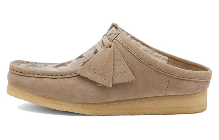 END. Beams Clarks Plus Ski Club Wallabee Mule 'Maple'