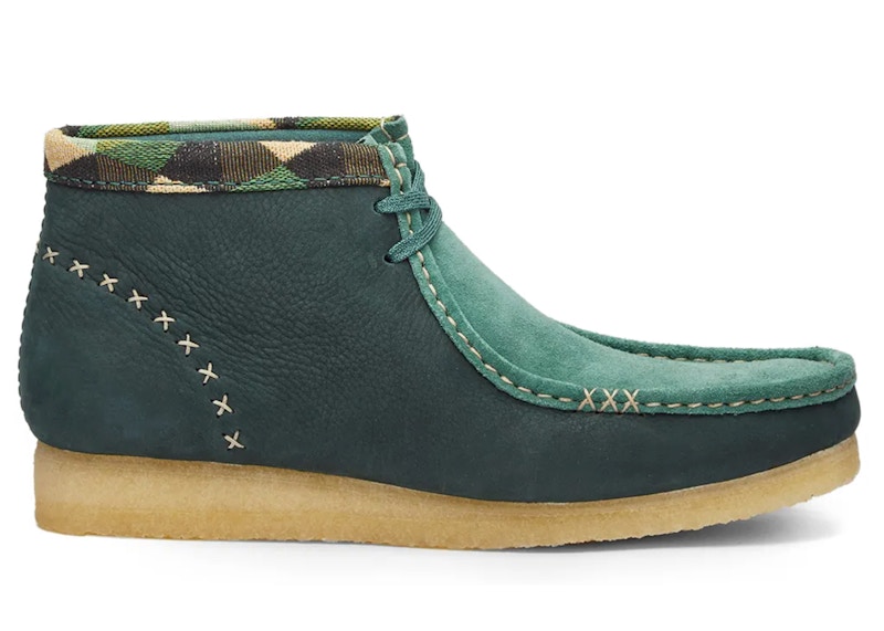 END. x Clarks Wallabee Boot 'Artisan Craft - Green' 26172494