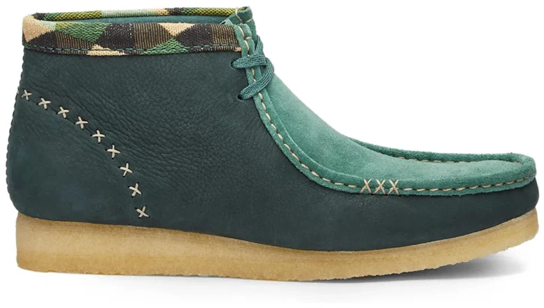 end-x-clarks-wallabee-boot-artisan-craft-green