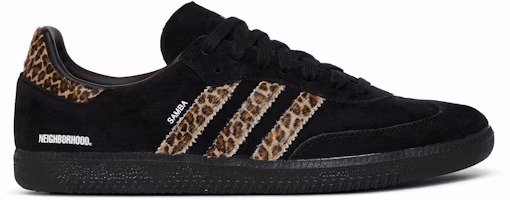 END. x NEIGHBORHOOD x adidas Samba 'Black Leopard' GX5005 END. x NEIGHBORHOOD x adidas Samba 'Black Leopard' GX5005