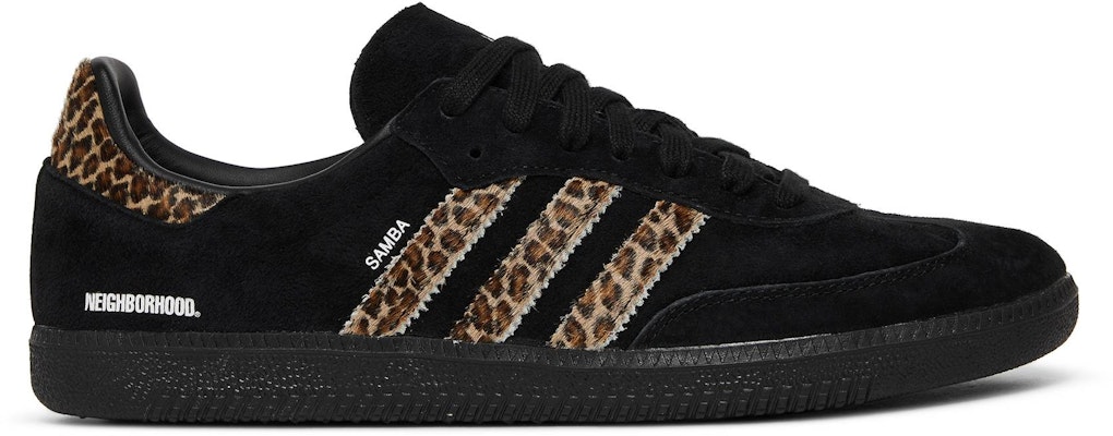 END. x NEIGHBORHOOD x adidas Samba 'Black Leopard' GX5005 Buy END. x NEIGHBORHOOD x adidas Samba 'Black Leopard' GX5005