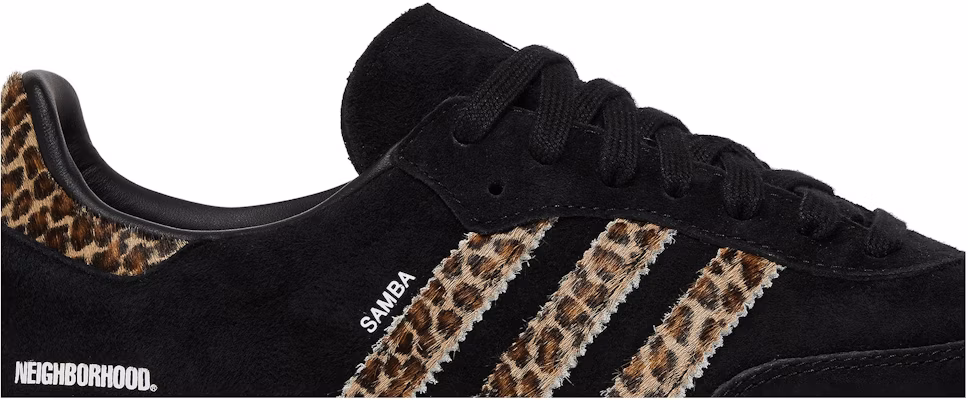END. x NEIGHBORHOOD x adidas Samba 'Black Leopard' GX5005 Order END. x NEIGHBORHOOD x adidas Samba 'Black Leopard' GX5005