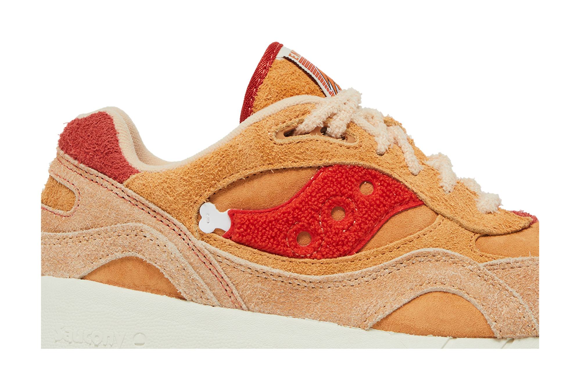 Order END. x Saucony Shadow 6000 “FRIED CHICKEN” 低筒 跑步鞋 男女同款 深黃色