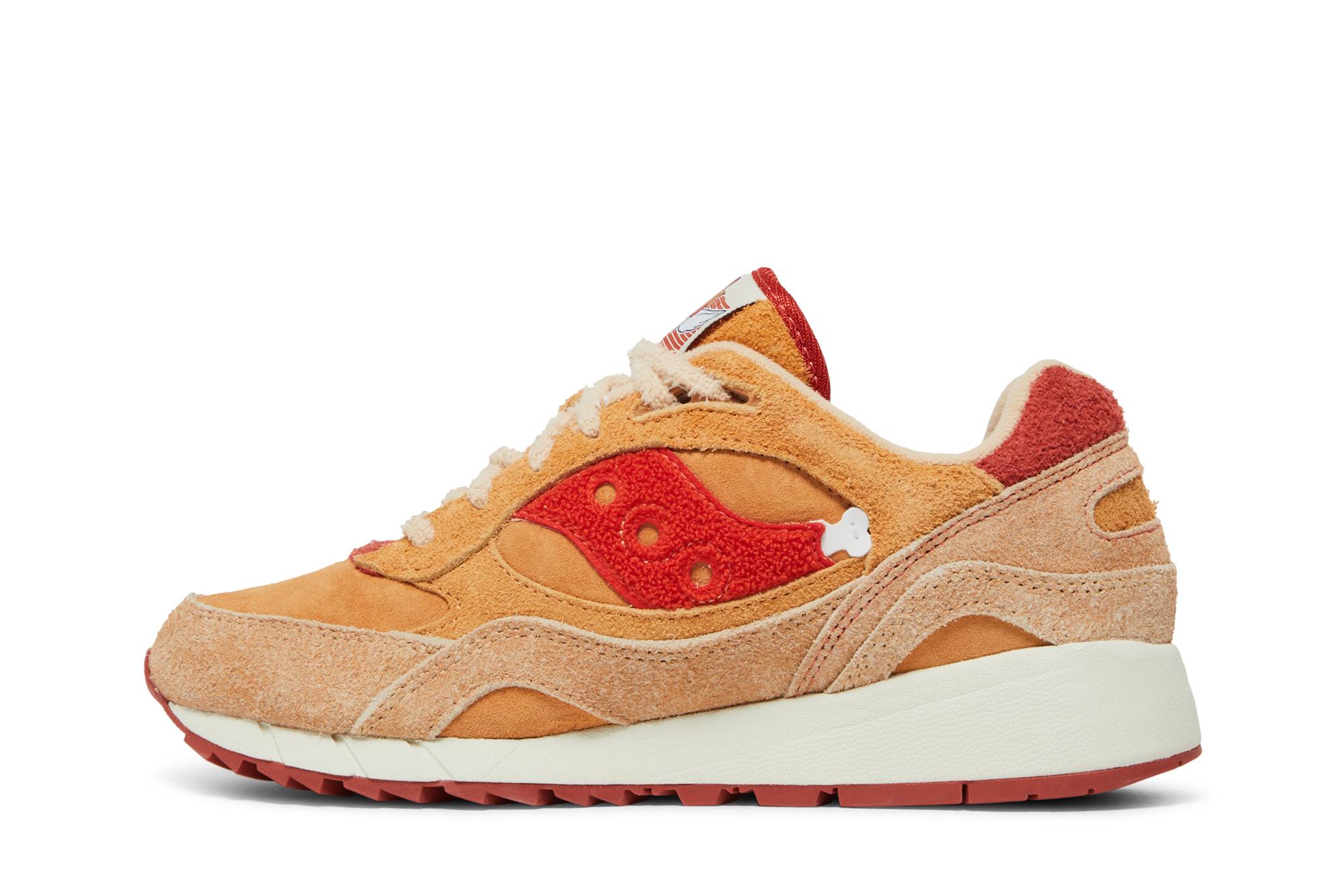 Lookbook END. x Saucony Shadow 6000 “FRIED CHICKEN” 低筒 跑步鞋 男女同款 深黃色