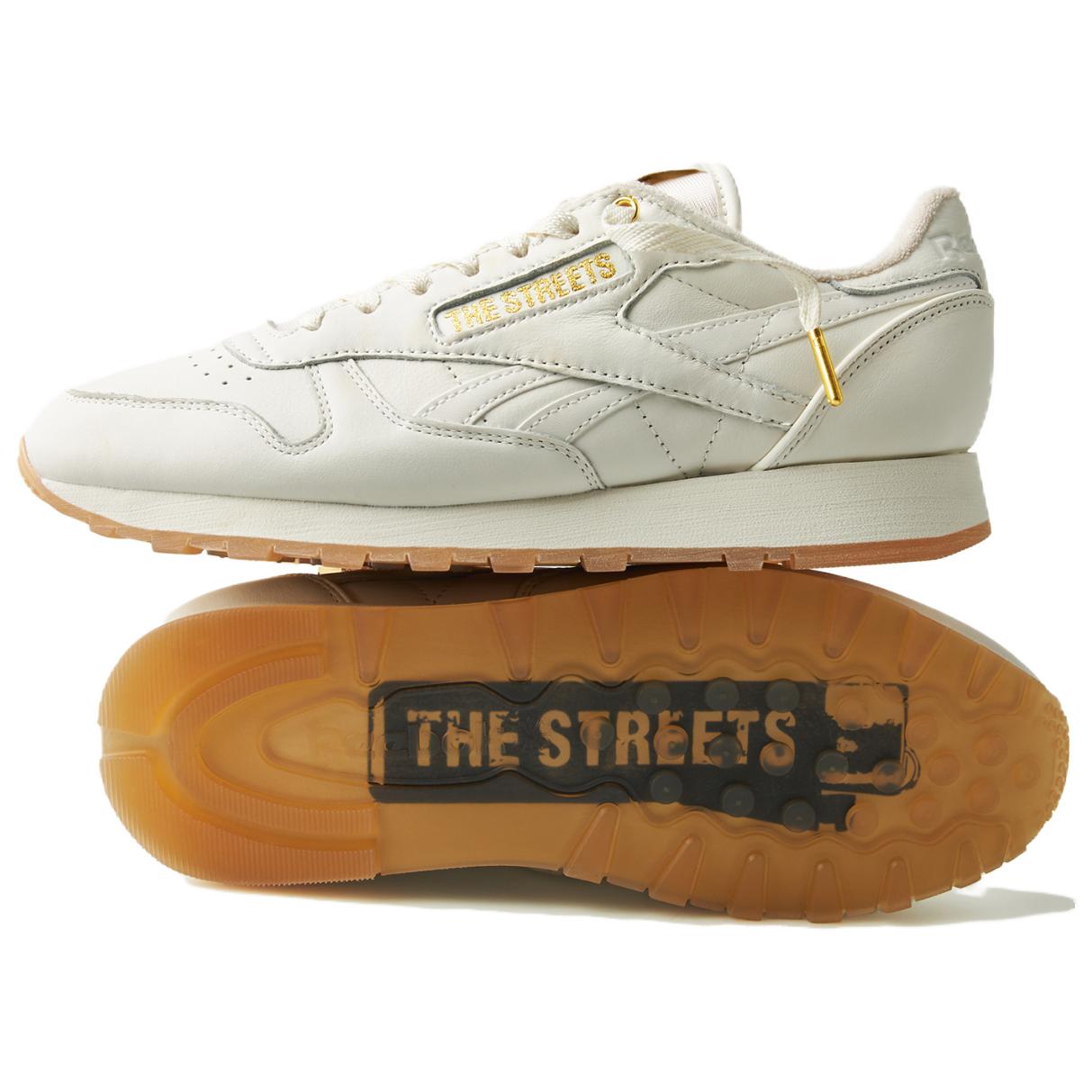 Shop END. x The Streets x Reebok Classic Leather 'Metalico Dorado Tiza' IG3982