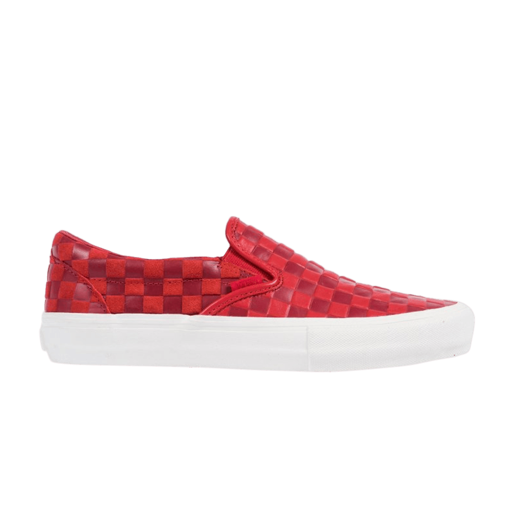 Engineered Garments x Vans Classic Slip-On 'Red Checkerboard' VN0A38FJT5V
