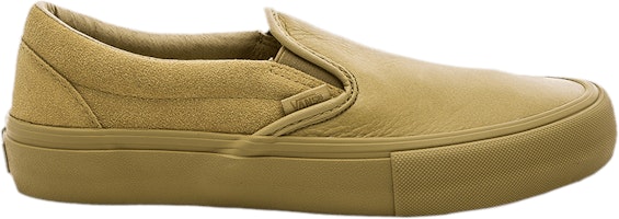 Engineered Garments x Vans Classic Slip-On Leather 'Khaki' VN0A3QXYO18 Engineered Garments x Vans Classic Slip-On Leather 'Khaki' VN0A3QXYO18