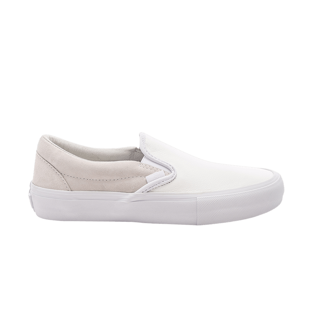 Buy Engineered Garments x Vans Slip-On Kulit 'Putih' VN0A3QXYKDJ