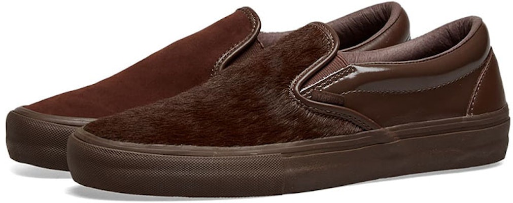 Engineered Garments x Vans Slip-On LX 'Brown' VN0A3QXYTFS Order Engineered Garments x Vans Slip-On LX 'Brown' VN0A3QXYTFS