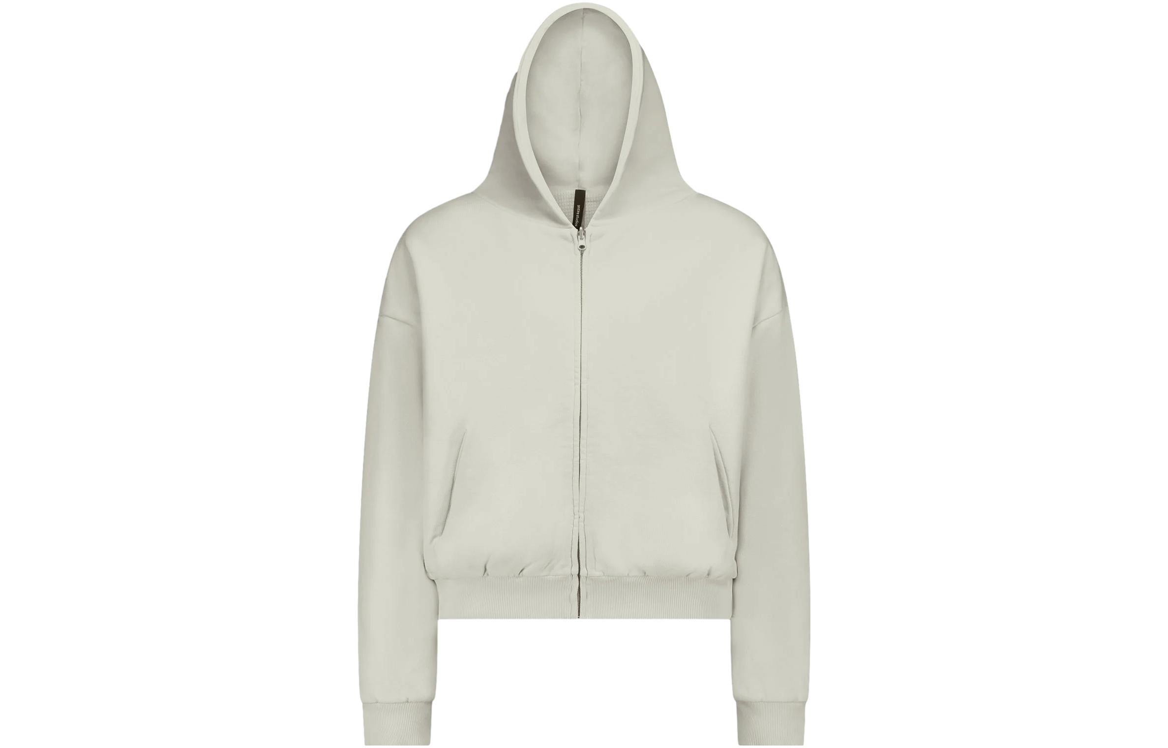 Entire Studios FW23 Uniform Hoodie White - Unisex Full-Zip Long Sleeve Sweater ES2488RI