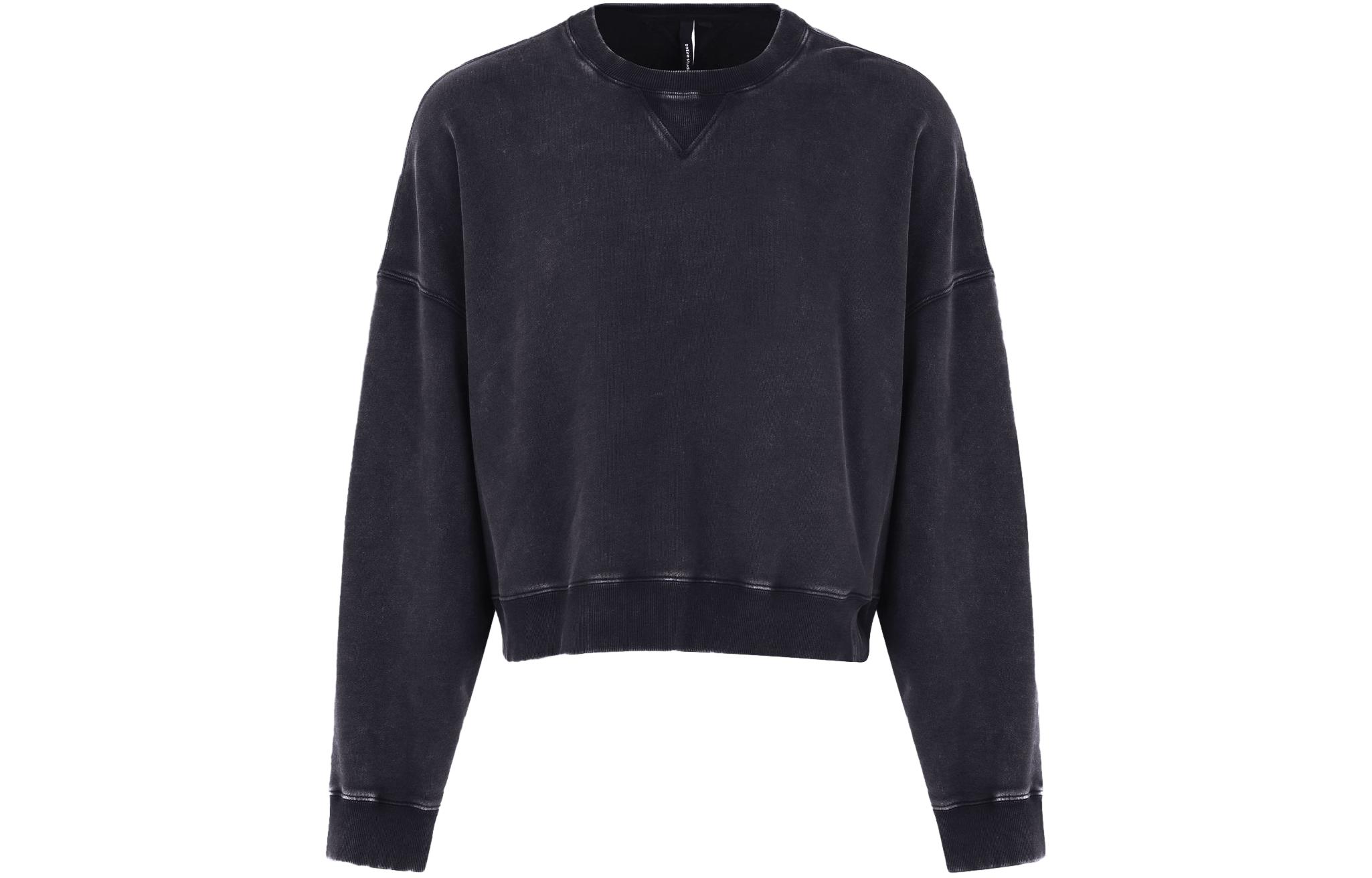 Entire Studios FW23 Uniform Ribbed Cuff Crewneck Sweatshirt Unisex - Midnight Blue ES2126IN