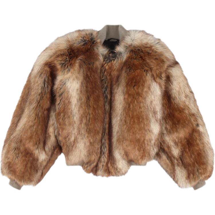 Entire Studios Pilot Long Sleeve Zip Jacket Brown () ES2744EE