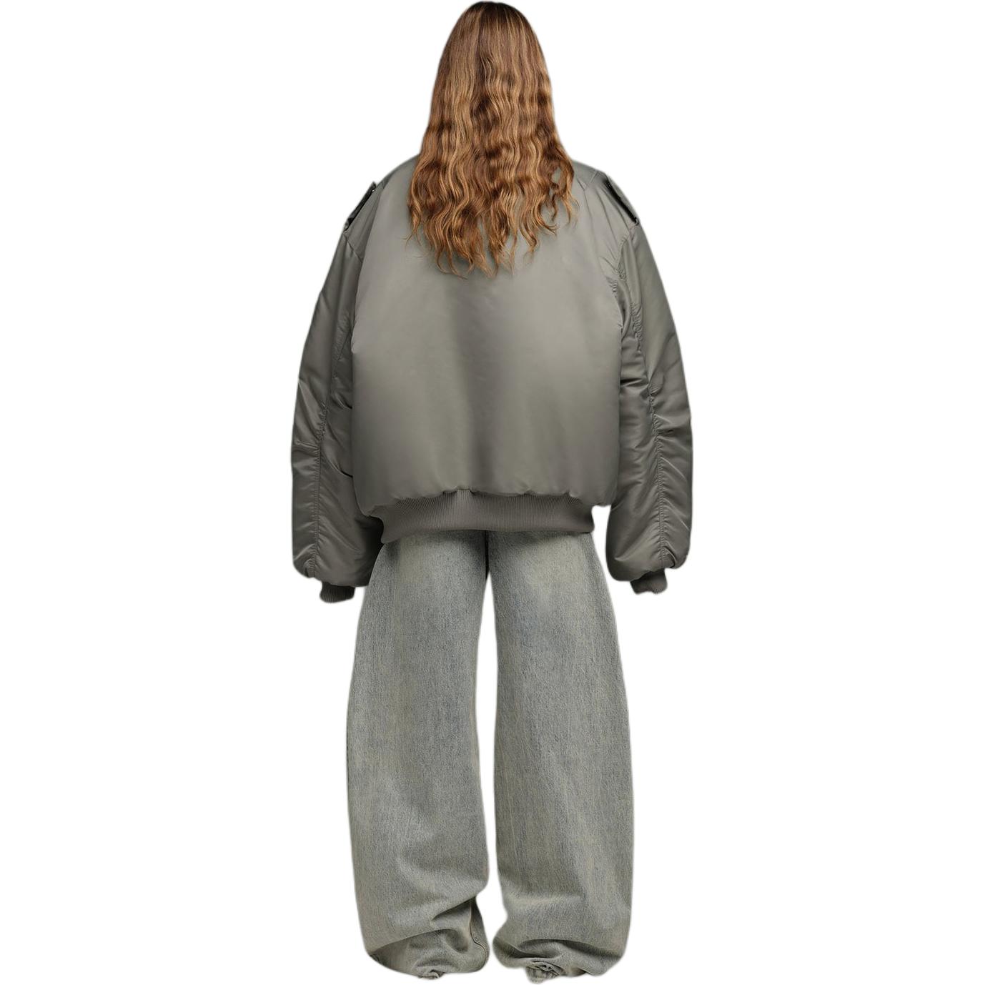 Entire Studios SS24 Drop6 Velcro Loose-Fit Ribbed Oversized Jacket Unisex Grey ES2305SW 圖 4