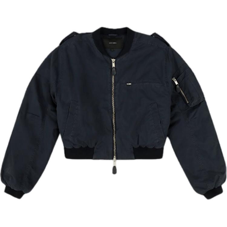 Entire Studios SS24 Drop 8 Oversized Zip-Up Jacket Ink Blue Unisex ES2452IN