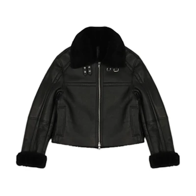 Entire Studios SS24 Drop 8 Oversized Zip Pocket Jacket Unisex - Black ES2424BL