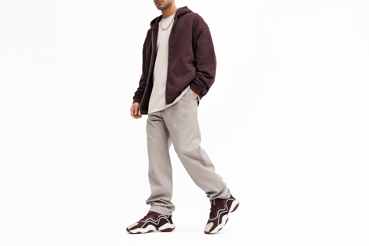 Order Eric Emanuel x adidas Crazy BYW ''Bordeaux'' BD7242