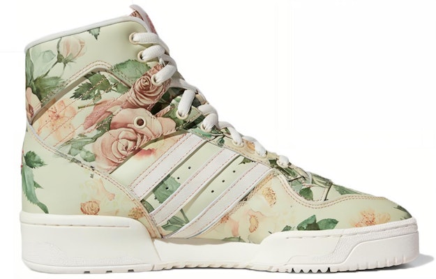 Eric Emanuel x adidas originals Rivalry High OG 聯名 花卉 高筒 滑板鞋 男女皆宜 白色 Order Eric Emanuel x adidas originals Rivalry High OG 聯名 花卉 高筒 滑板鞋 男女皆宜 白色