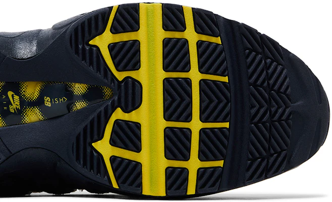 Eric Koston x Nike SB x Nike Air Max 95 'Obsidian Speed Yellow' HQ8492-400 Details for Eric Koston x Nike SB x Nike Air Max 95 'Obsidian Speed Yellow' HQ8492-400