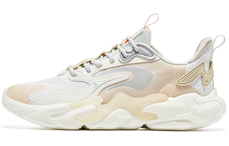 ERKE 弜弹 Training Shoe 'White Linen' 11122214161-002