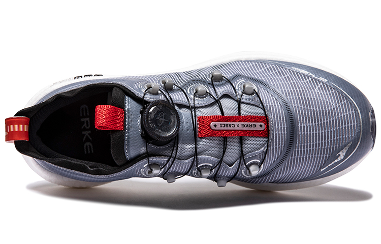 Details for ERKE Aerospace Innovación x Tecnología Qi Low 'Negro Gris' 'Tianwen' 11122203563-103