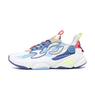 ERKE Alpha-Flex 'White Hydrogen Blue'