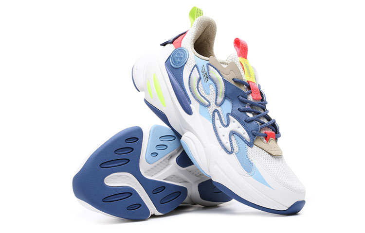 ERKE Alpha-Flex 'White Hydrogen Blue' 圖 5