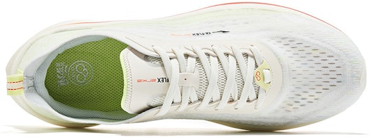 鴻星爾克 奇彈3.0 耐磨 低筒 跑步鞋 男款 白綠 舒適 Lookbook 鴻星爾克 奇彈3.0 耐磨 低筒 跑步鞋 男款 白綠 舒適